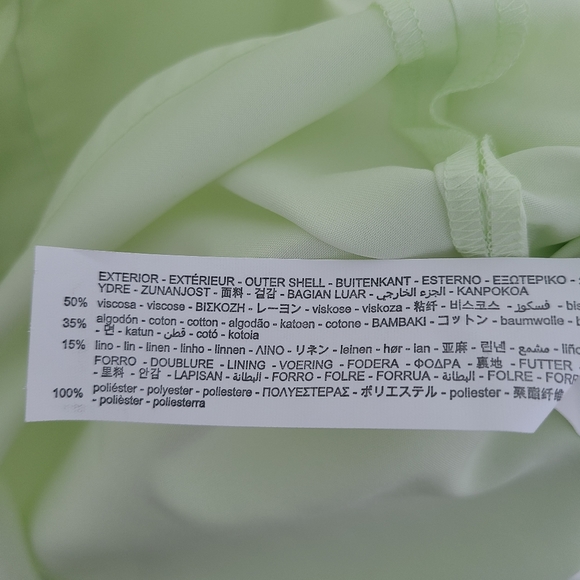 ZARA Linen Blend Romper - Picture 6 of 6